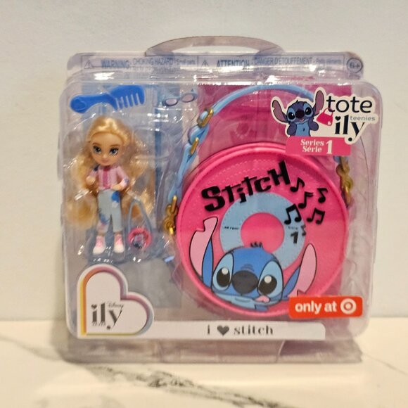 Disney ily 4EVER Tote-ily Teenies Stitch Inspired Doll (Pink) Target Exclusive - Picture 9 of 10